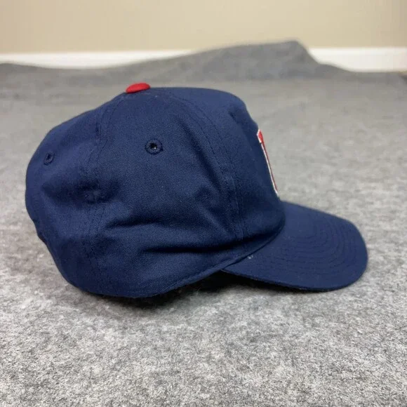 Minnesota Twins Hat Cap Snap Back Small Blue Red MLB Baseball Mens Outdoor Cap - Picture 4 of 6